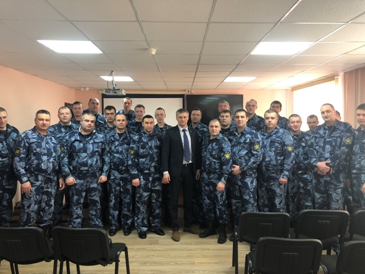 Занятие с консультантом уполномоченного по правам человека